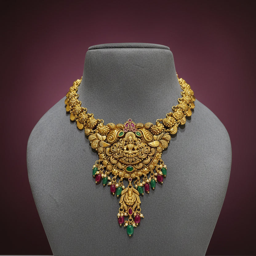 Imperial South Indian Laxmi Gold Look Set
