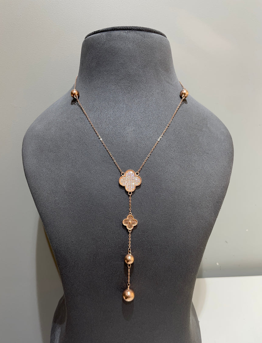 925 Silver Van Cleef Inspired Pendant