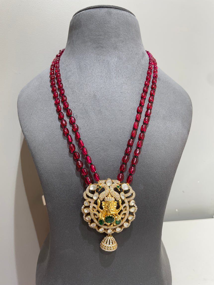 925 Silver Traditional Ganesh Ji Pendant