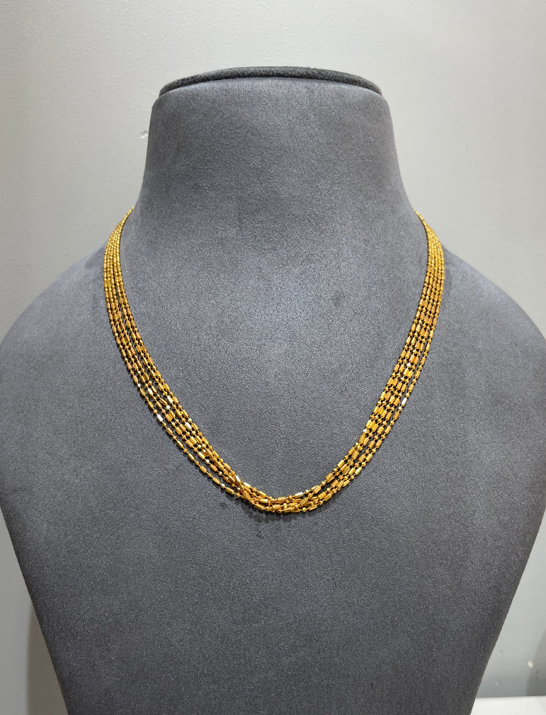 925 Silver Quintuple Chain
