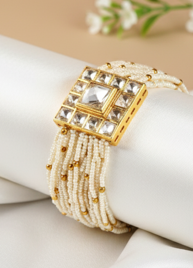 Ethnic Silver Bracelet