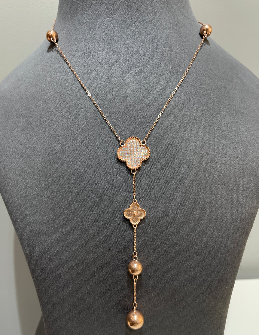 925 Silver Van Cleef Inspired Pendant