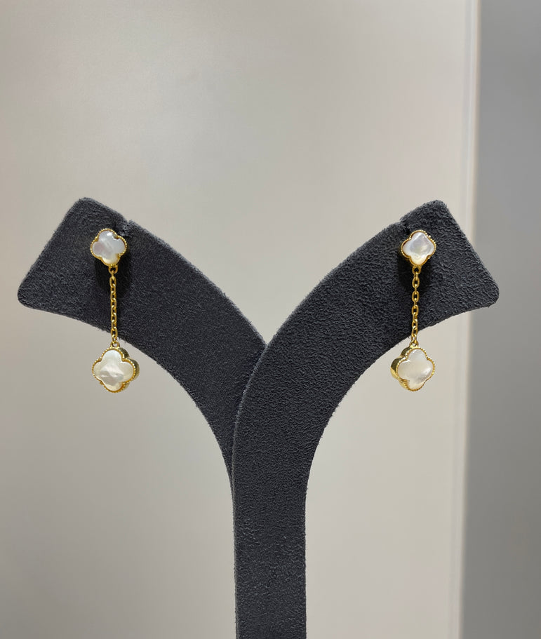 925 Silver Van Cleef Inspired Earring