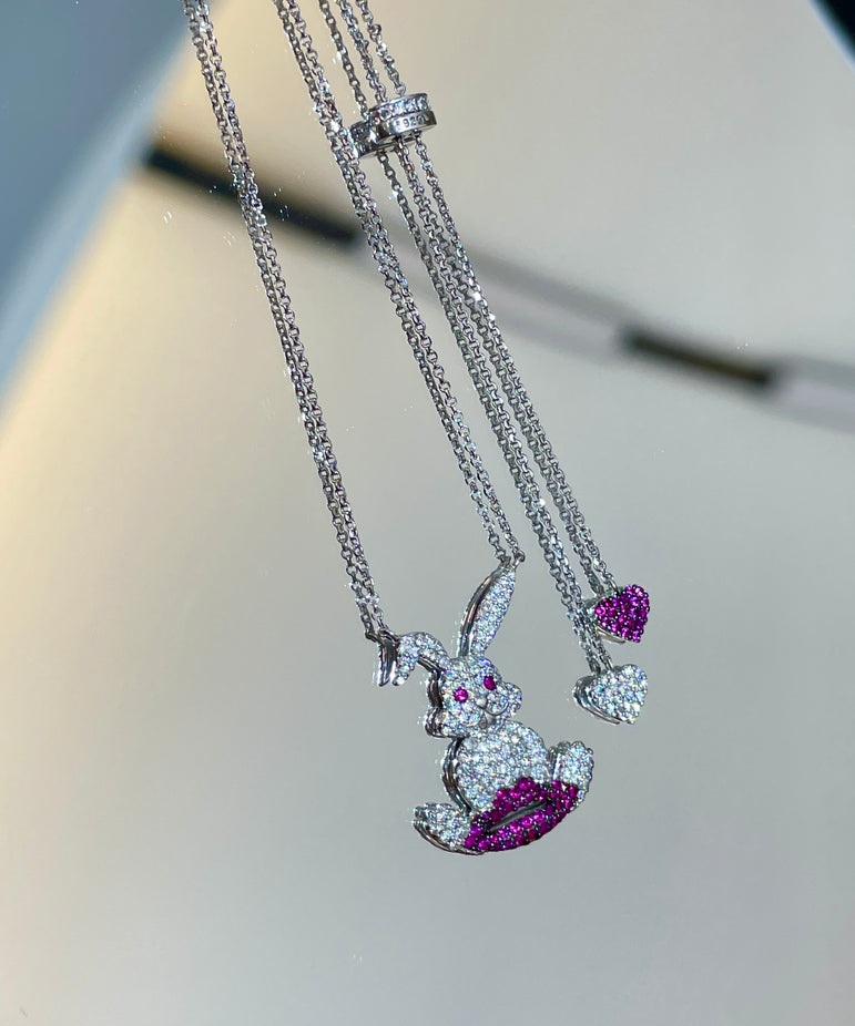 925 Silver Bunny Pendant