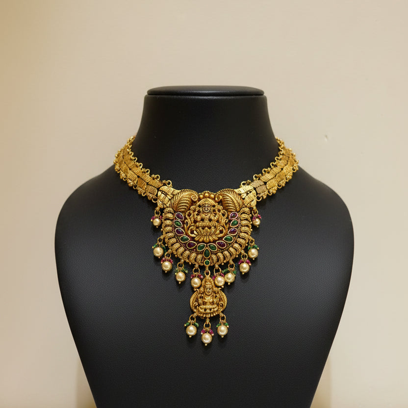 Vedic Nakshi Divine Laxmi Gold Look Set