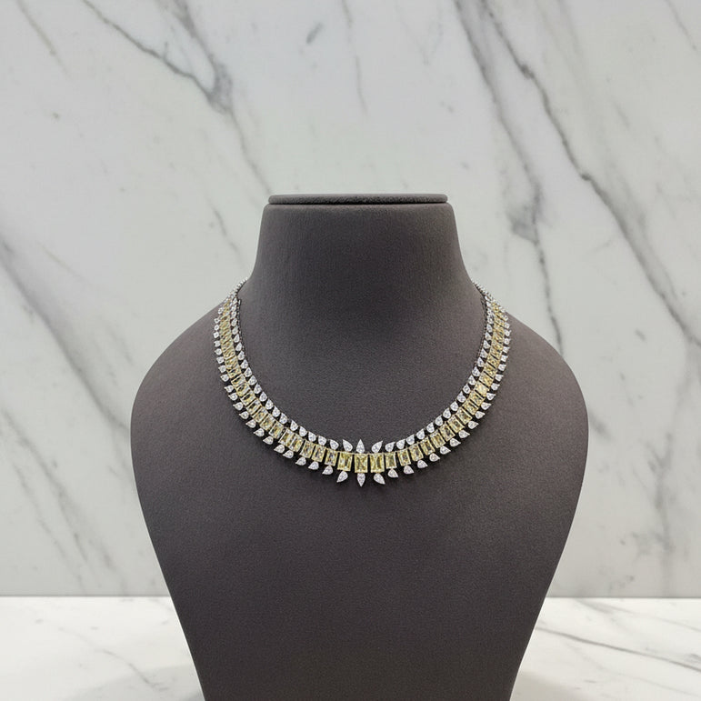 Canary Emerald-Cut Statement Diamond Set