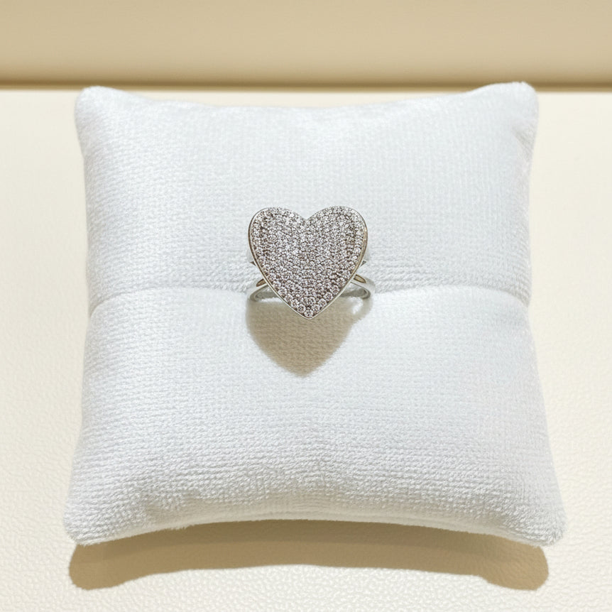 Heart Shaped Diamond Ring