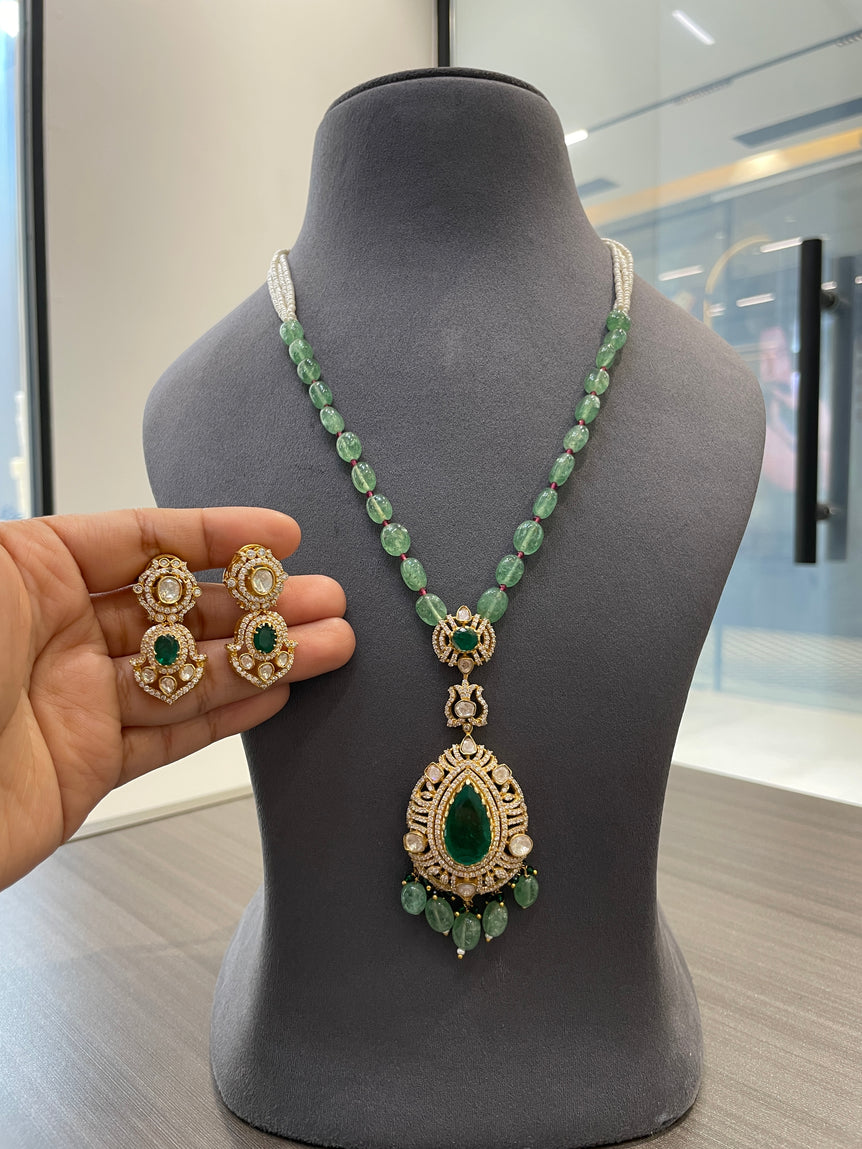 925 Silver Soft Viridia Necklace Set