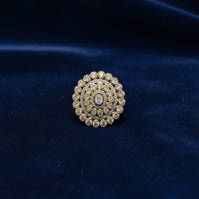 Oversized Polki Ring