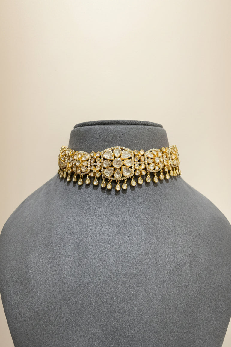 Floral Radiance Polki Choker