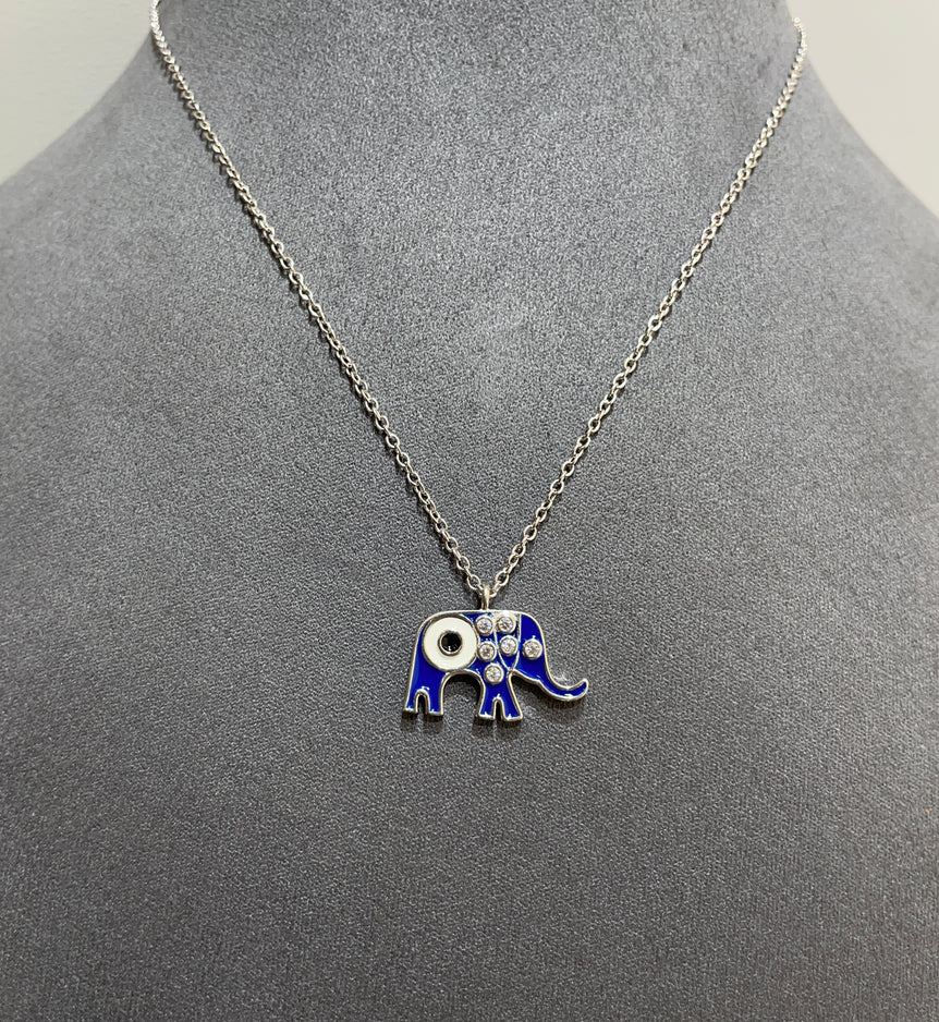 925 Silver Elephant Nazaria Pendant