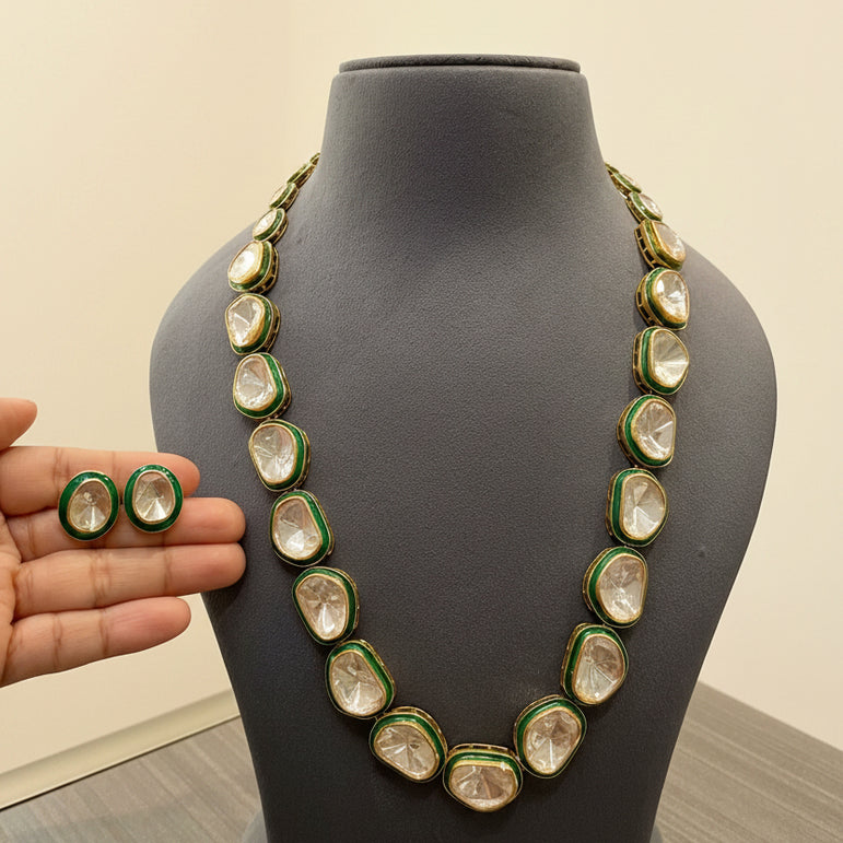 Heritage Meenakari Polki Set