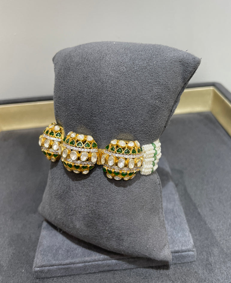 Ethnic Silver Bracelet