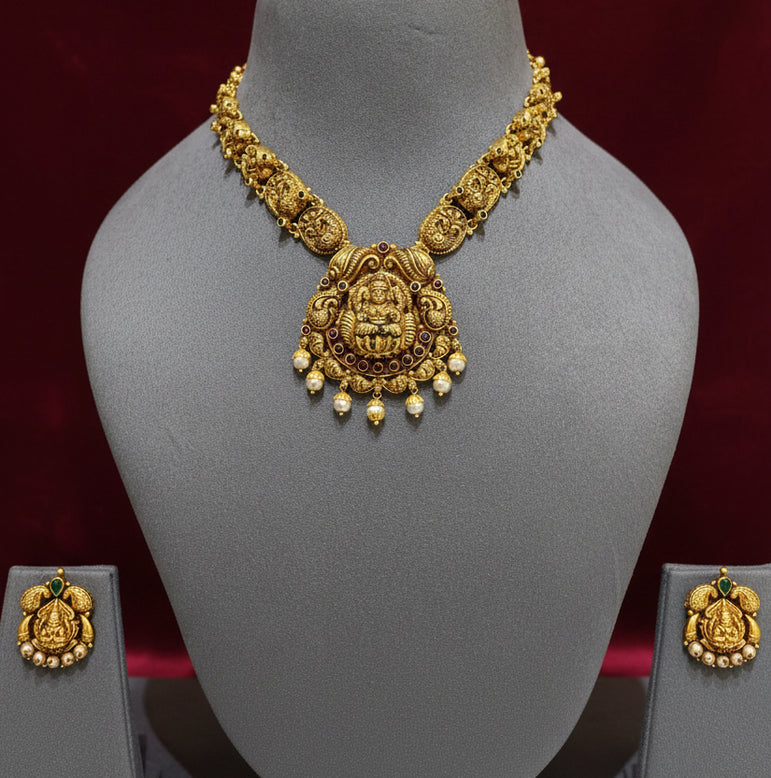 Heritage Antique Nakshi Laxmi Set