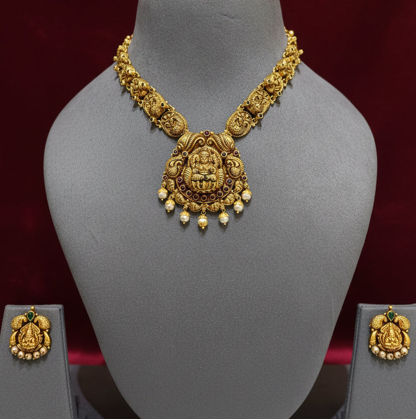 Heritage Antique Nakshi Laxmi Set