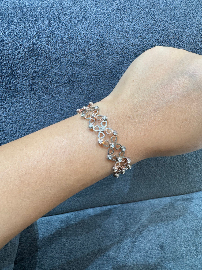 925 Silver Convertible Two in One Ring Cum Bangle