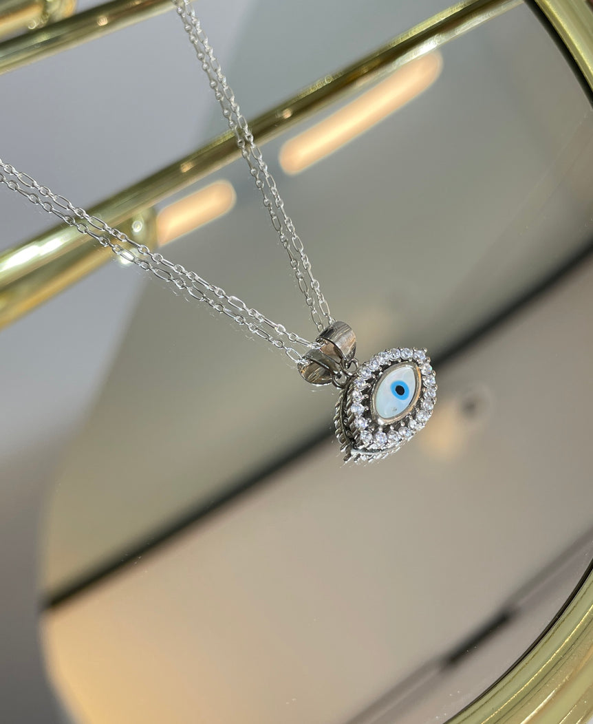 925 Silver Evil Eye Pendant