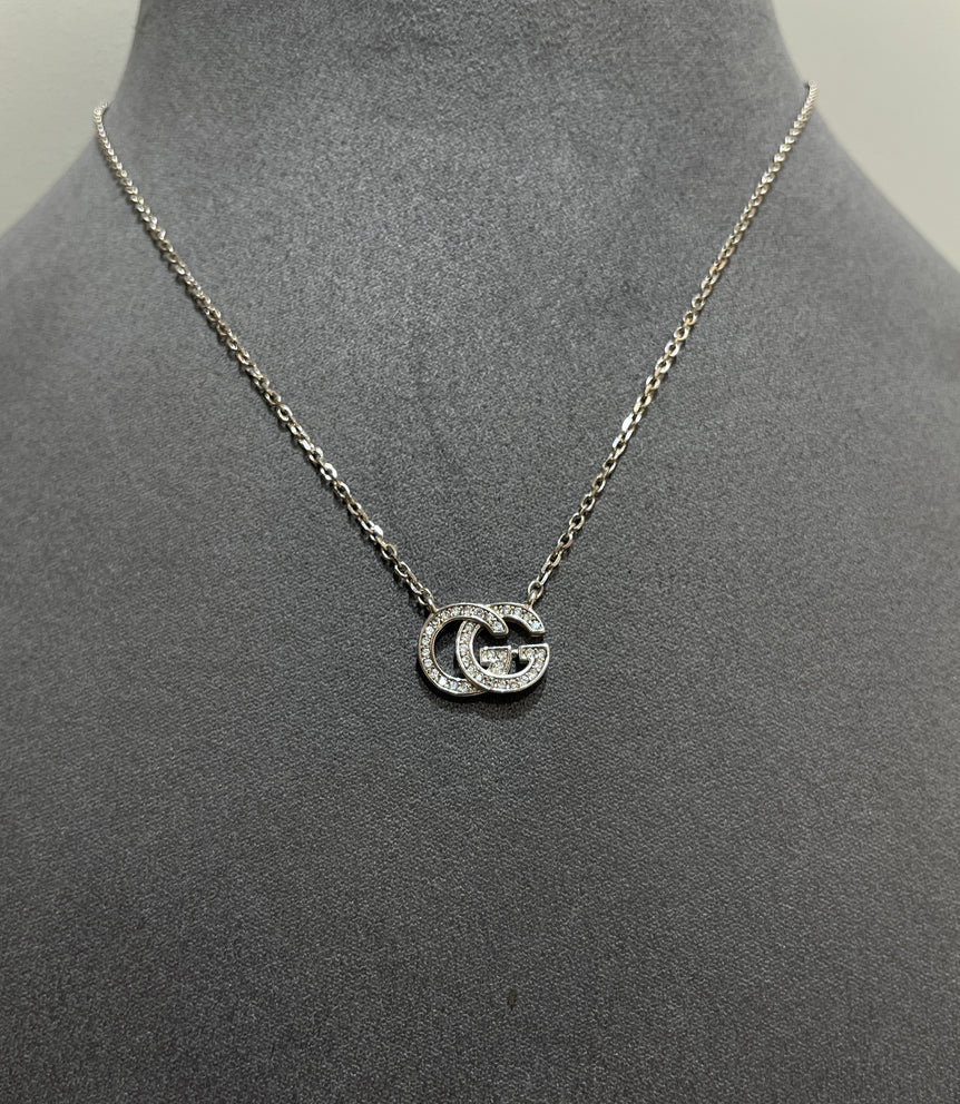 925 Silver Gucci Inspired Pendant