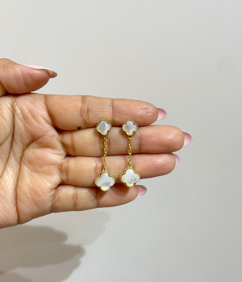 925 Silver Van Cleef Inspired Earring