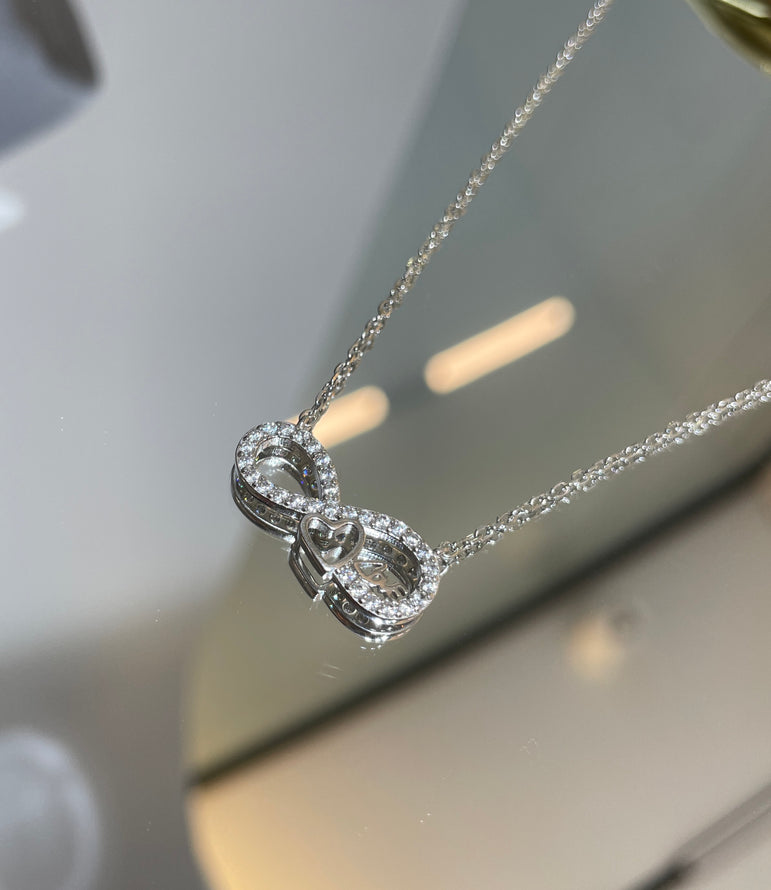 925 Silver Infinity Pendant