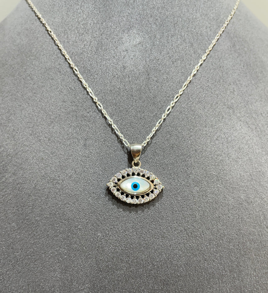 925 Silver Evil Eye Pendant