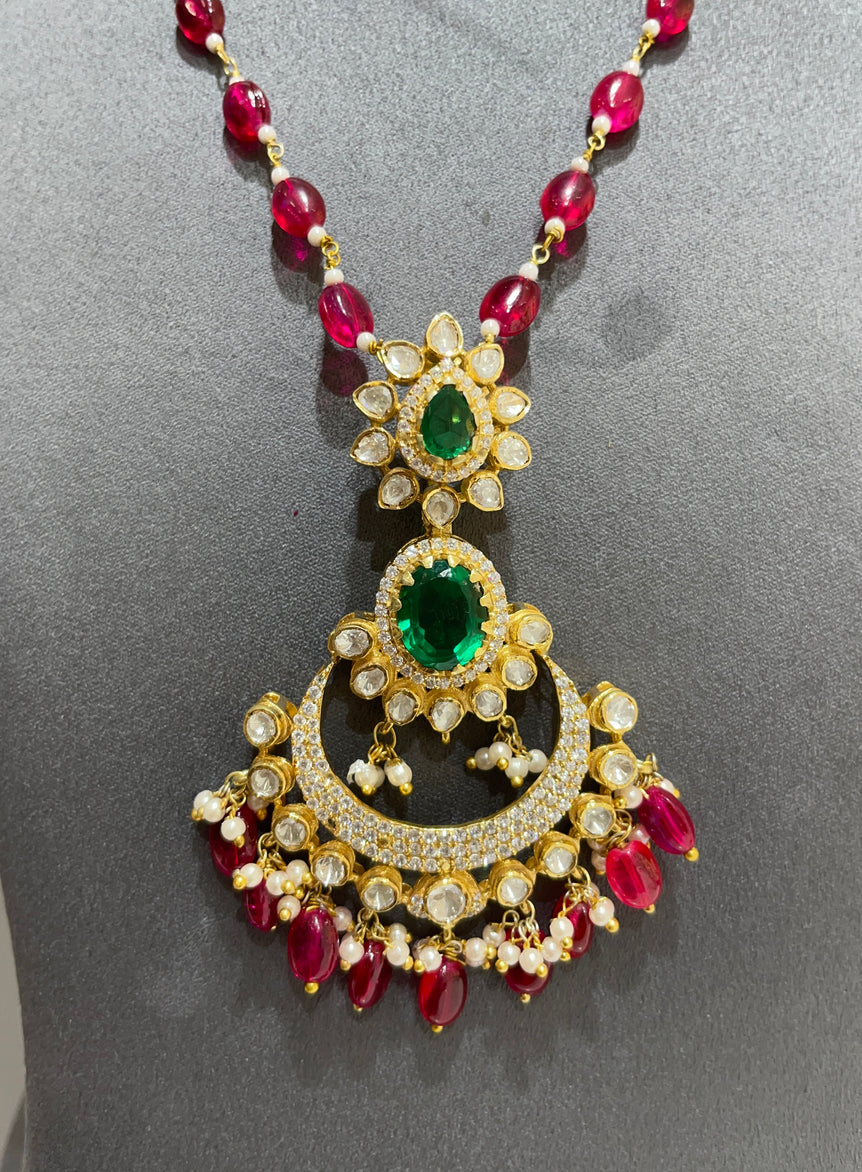 Traditional Chandbali Pendant