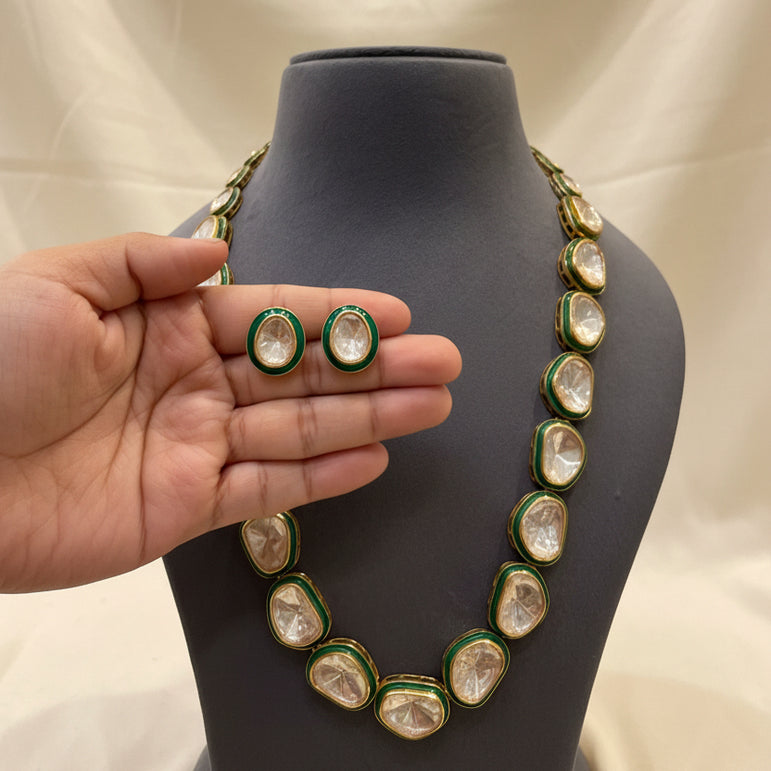 Heritage Meenakari Polki Set