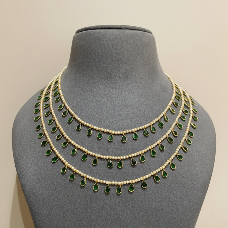 Three-Tiered Mala Necklace