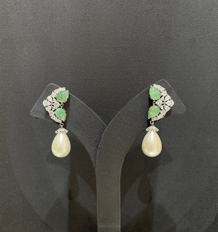 925 Silver Pearl Earring