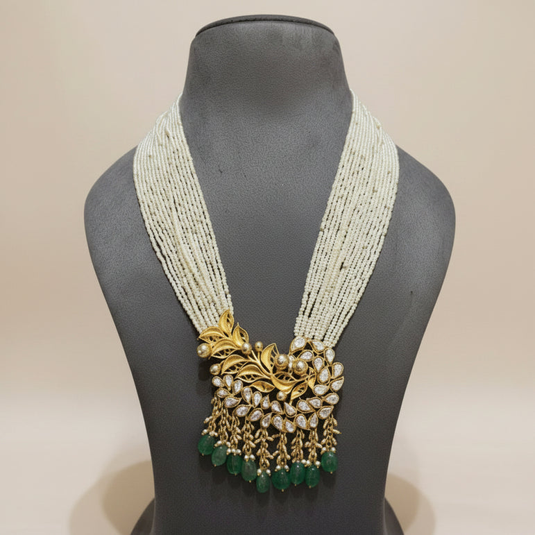 Heritage Sculpted Botanical Polki Set
