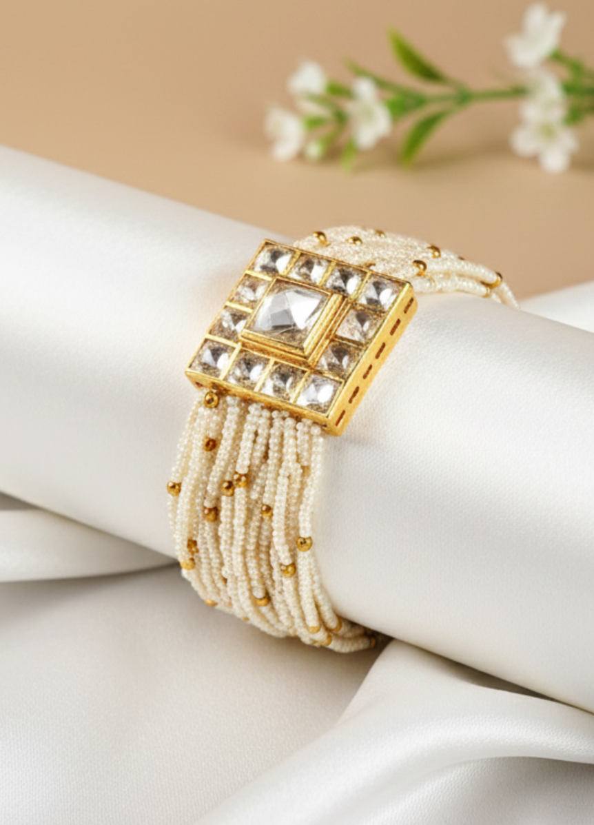 Ethnic Silver Bracelet