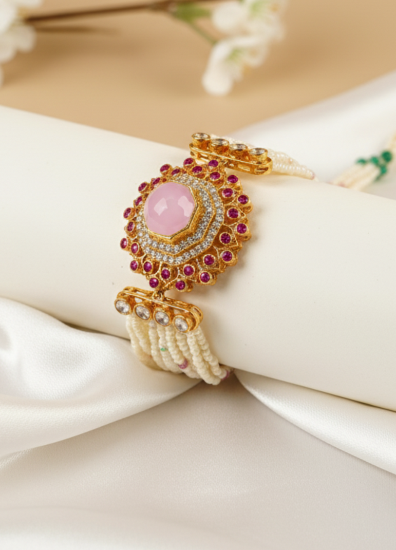 Ethnic Silver Bracelet