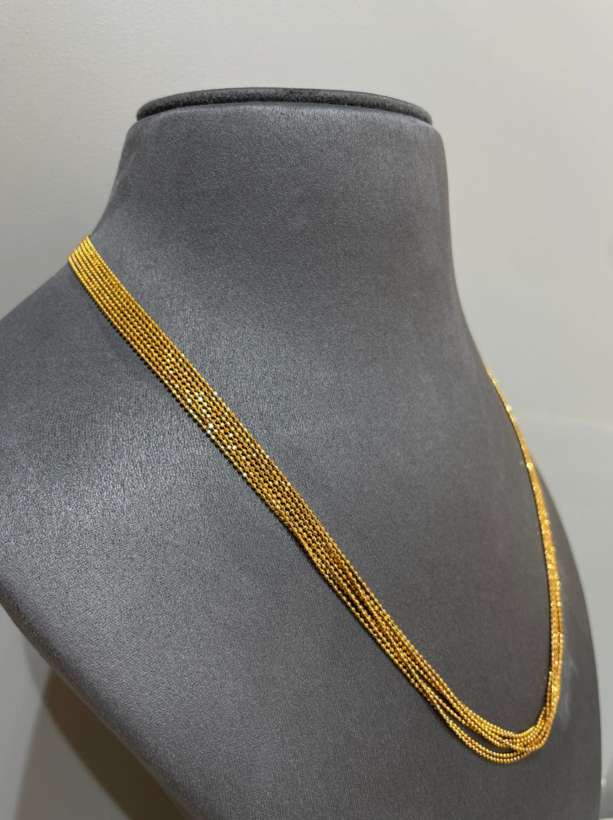 925 Silver Quintuple Chain