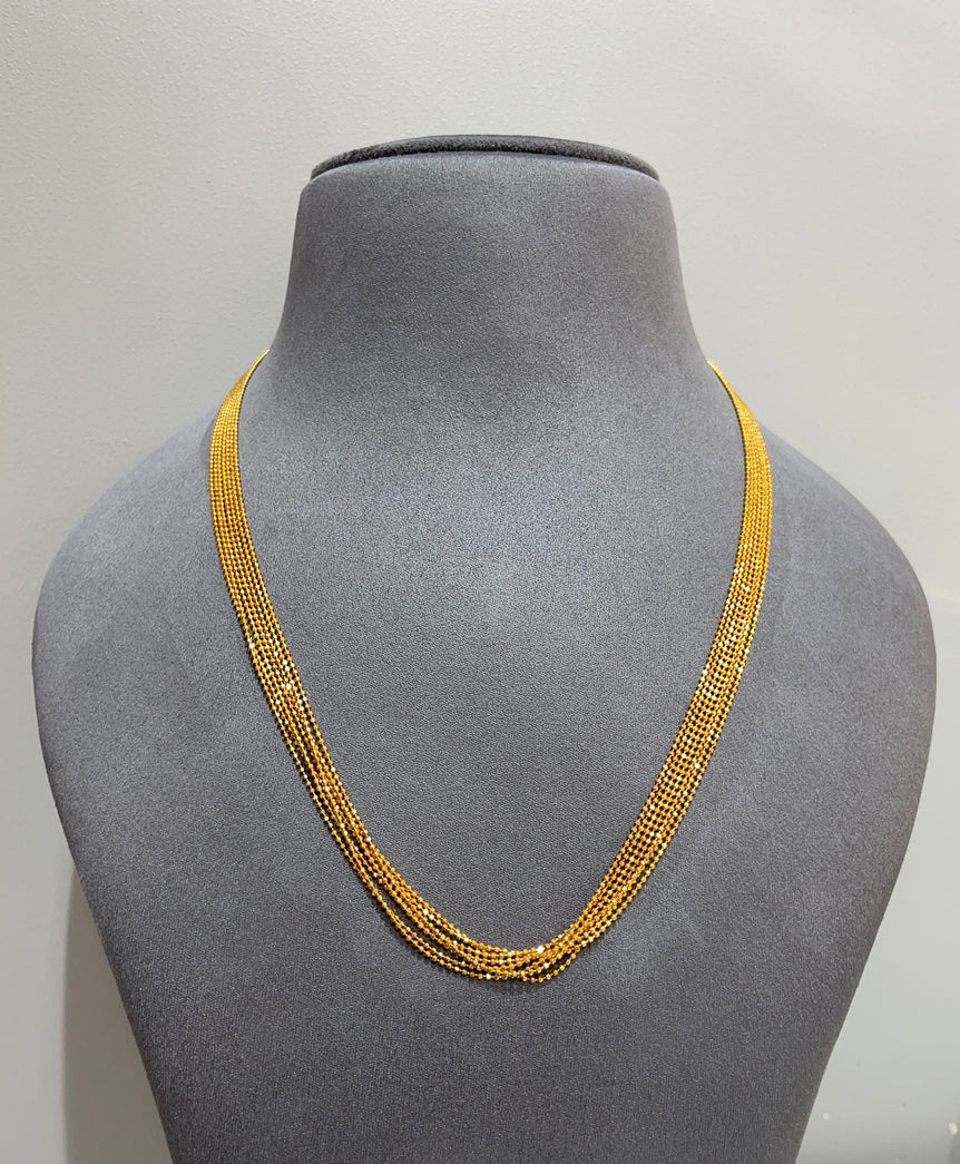 925 Silver Quintuple Chain