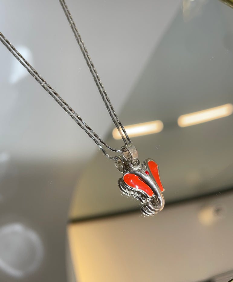 925 Silver Ganesh Ji Pendant ( Without Chain)