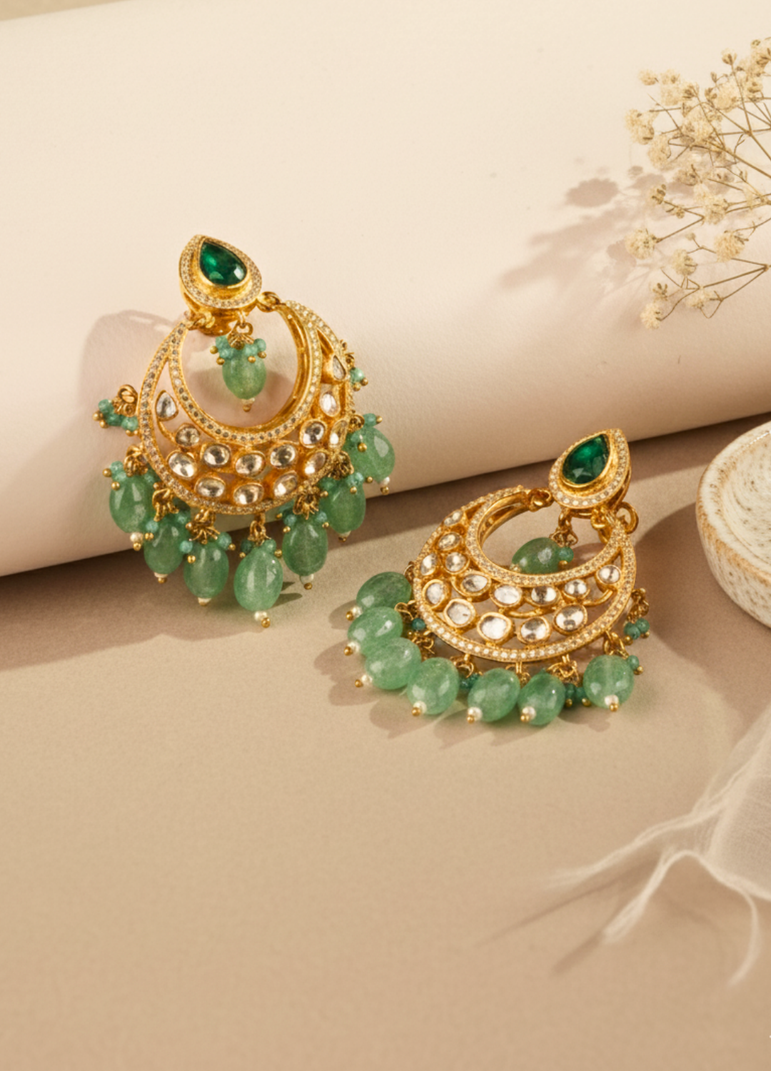 Ethnic Silver Earrings