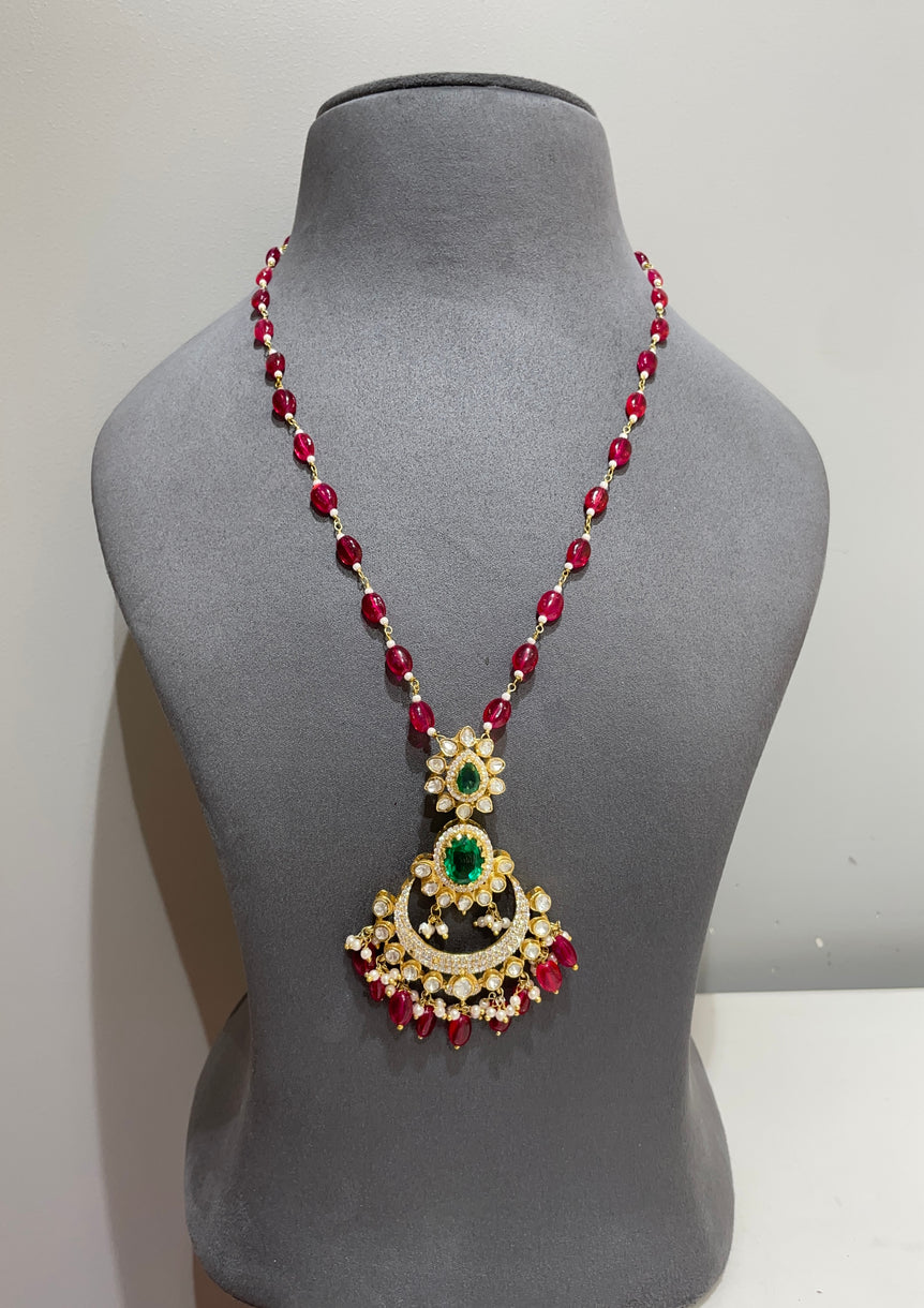 Traditional Chandbali Pendant
