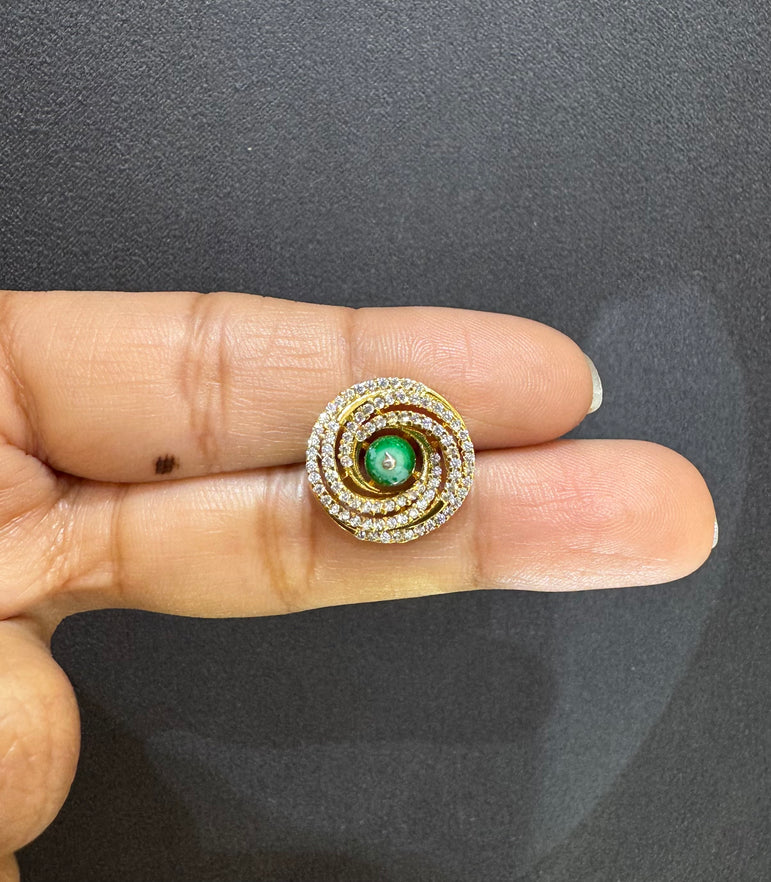 925 Silver Spiral Earrings