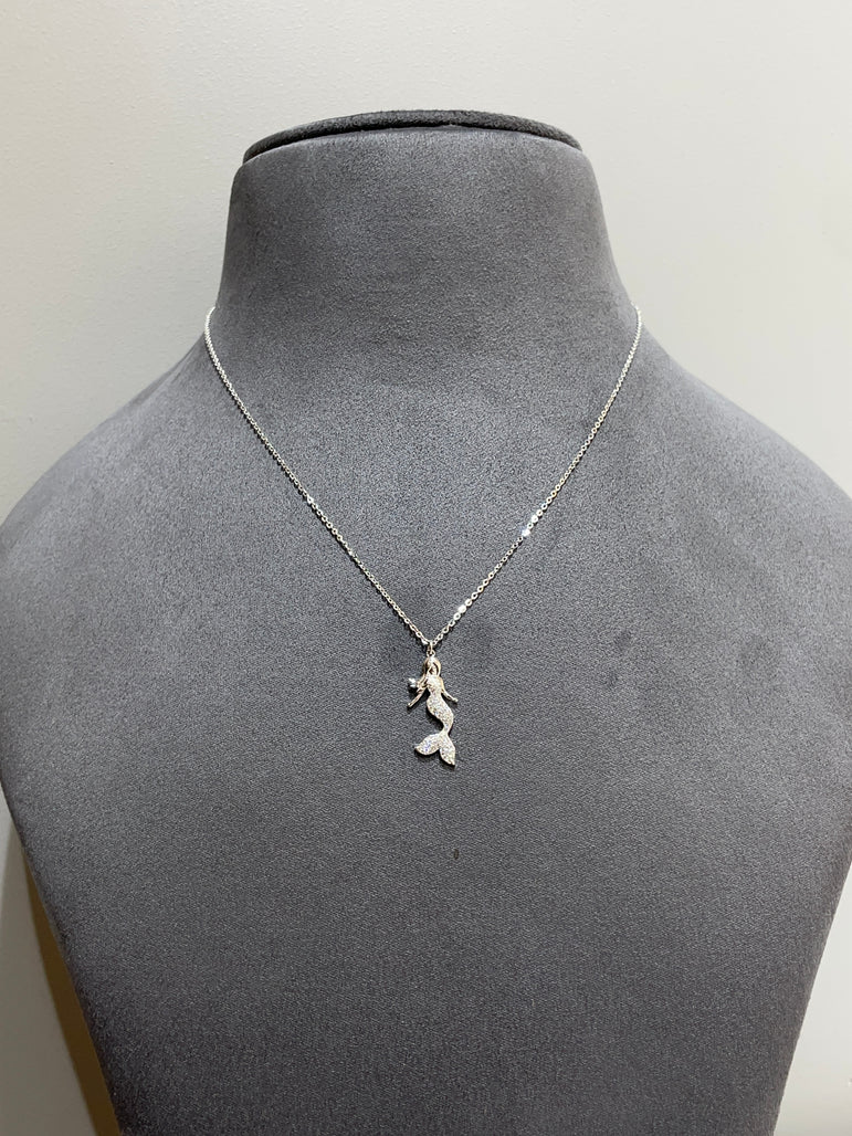 925 Silver Mermaid Pendant