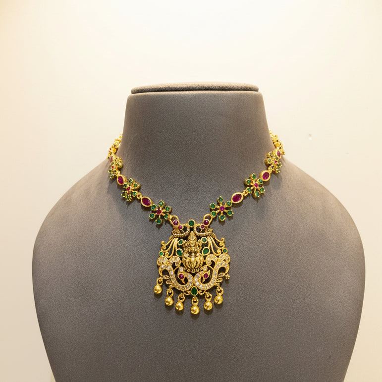 Royal Goddess Laxmi Gold Look Set