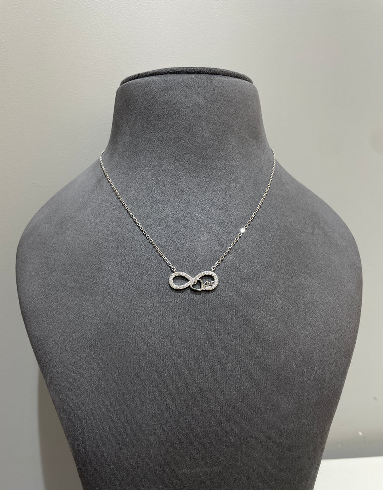 925 Silver Infinity Pendant