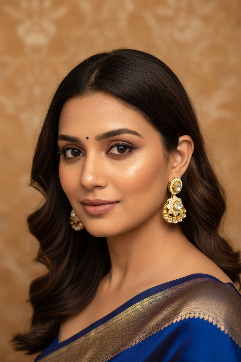 Mini Chandbali Earrings