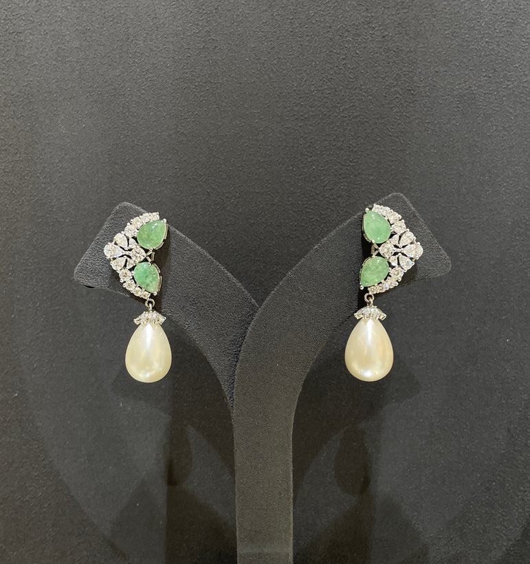 925 Silver Pearl Earring