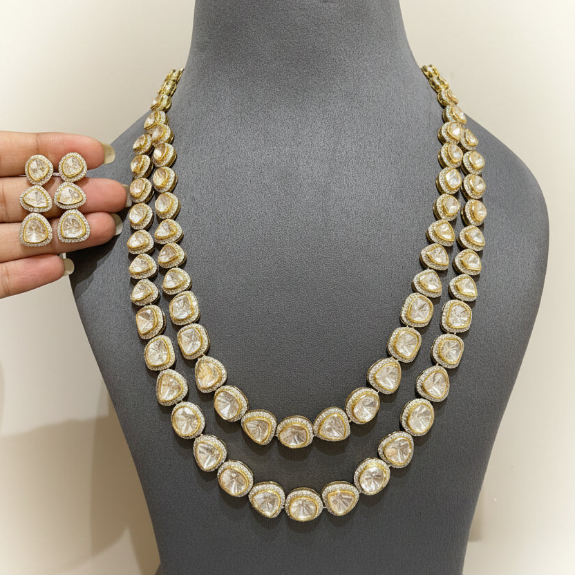 Imperial Dual-Strand Polki Set