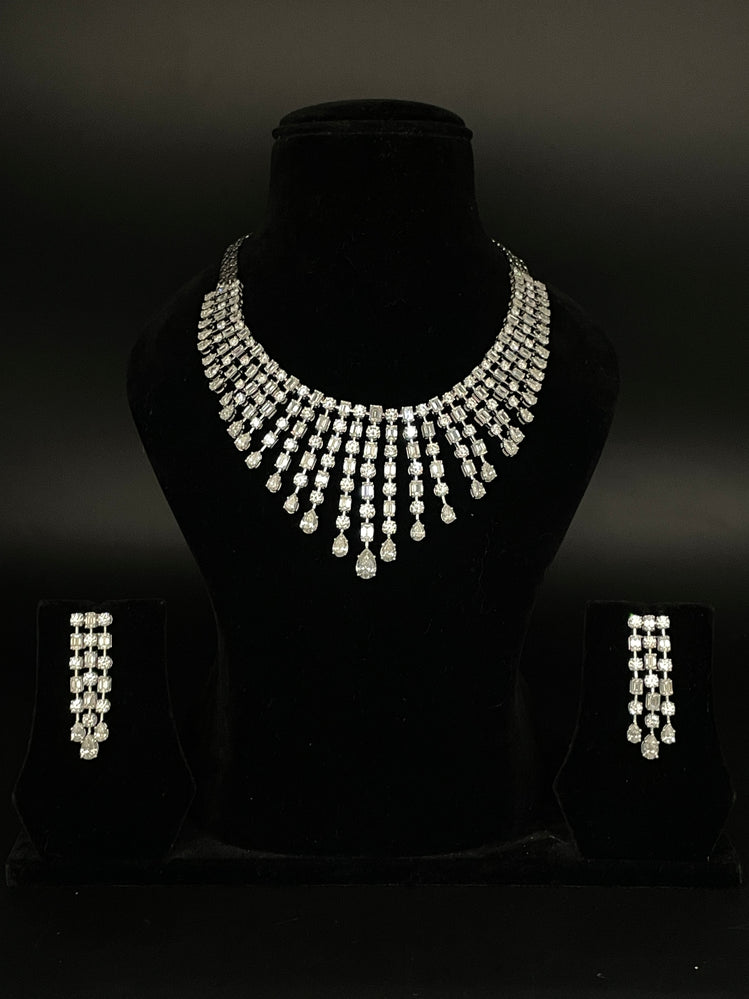 HEAVY 14KT GOLD LAB-GROWN DIAMOND SET - Olivearajewels