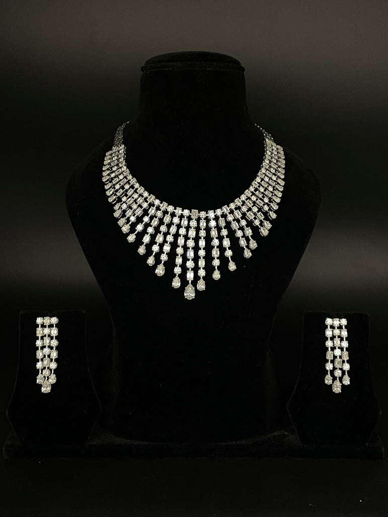 HEAVY 14KT GOLD LAB-GROWN DIAMOND SET - Olivearajewels